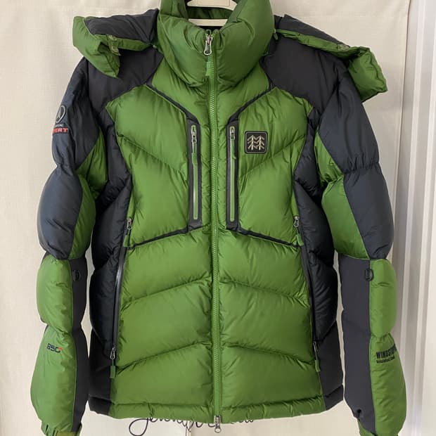 100)코오롱 윈드스토퍼 구스 다운 패딩