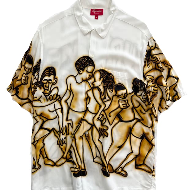 Supreme 21ss 반팔 셔츠