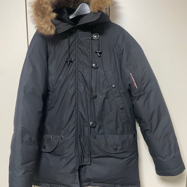 랄프로렌 폴로 진 n3b 후드 패딩 다운점퍼 M 사이즈