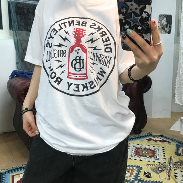 USA 빈티지 빅프린팅 반팔티 