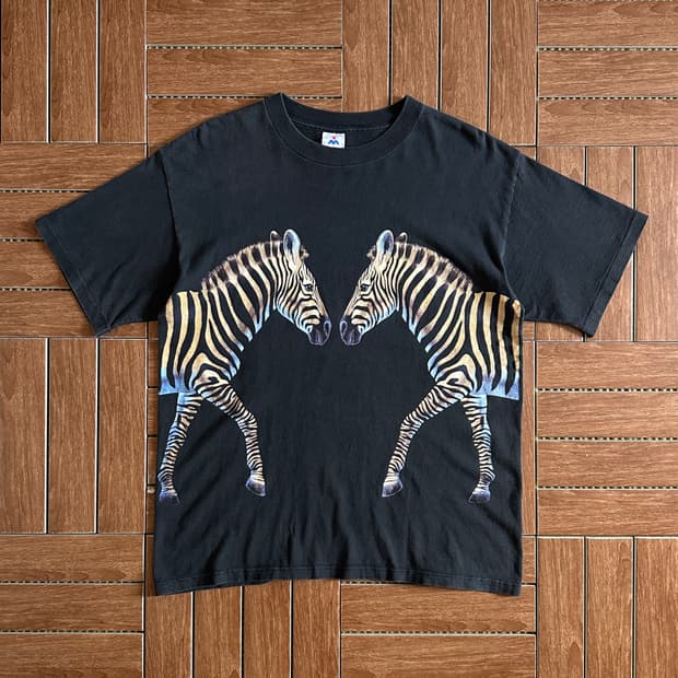H.L. Miller usa zebra cotton 1/2 tee
