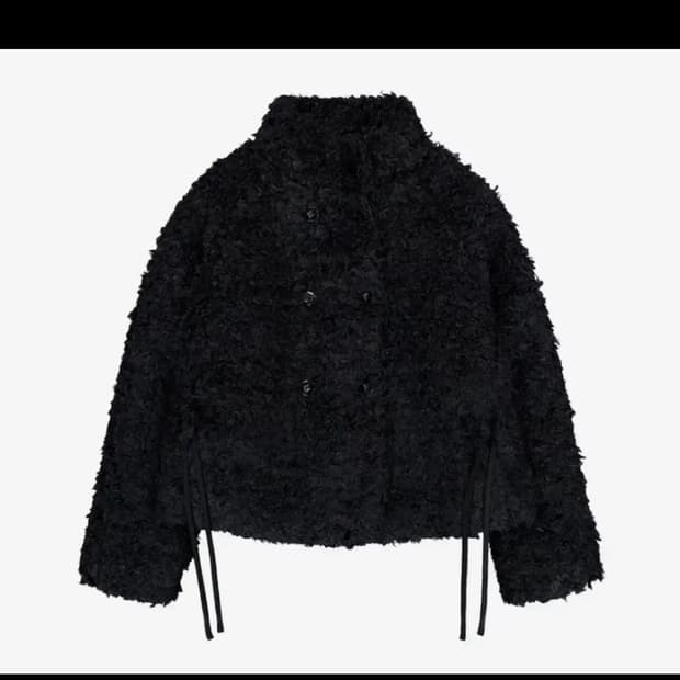 코이세이오 퍼자켓 블랙