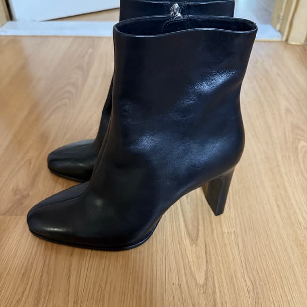 ZARA 자라 블랙 앵클 부츠 39