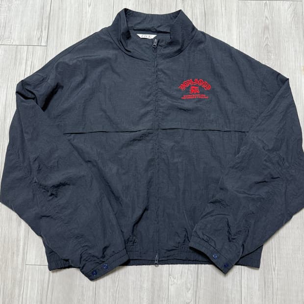 [L] ETCE 보이후드 나일론 트랙자켓 네이비