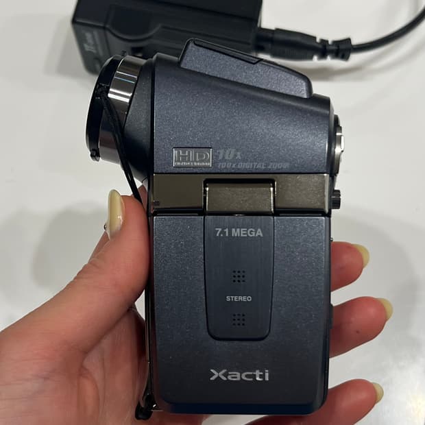 산요 작티 빈티지 캠코더 카메라 