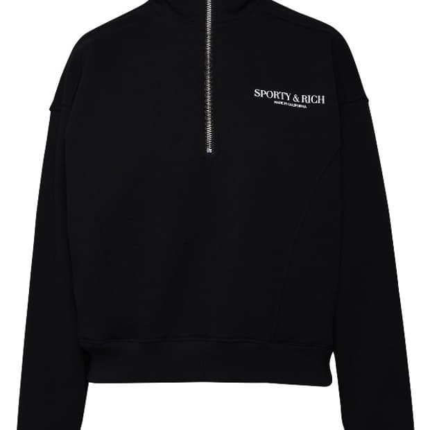 스포티앤리치 하프집업 스웨트셔츠