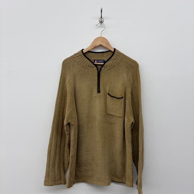 CHAPS 랄프로렌 집업 니트 스웨터 남/XL