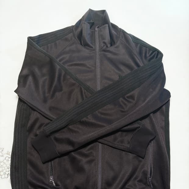 니들스 트랙자켓 L 다크퍼플