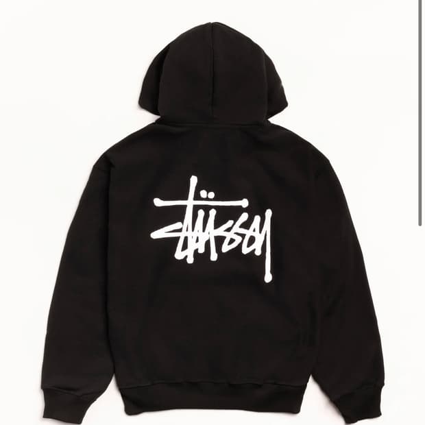 베이직 스투시 후드집업