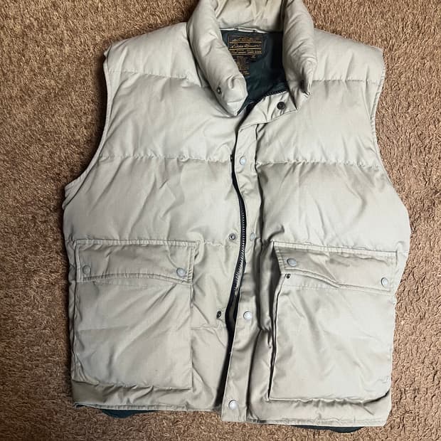 에디바우어 구스다운 패딩 베스트