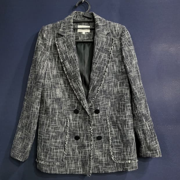 클래식 블레이저 트위드자겟