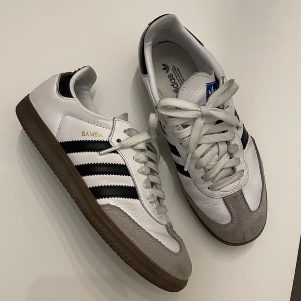 아디다스 삼바 OG 클라우드 화이트 240