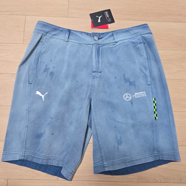 PUMA x 벤츠 Petronas F1 데님 쇼츠 M