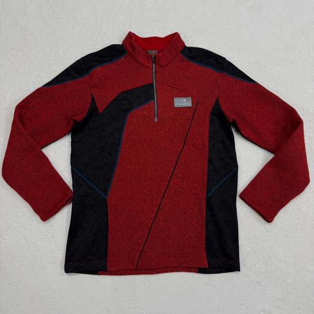 아이더 콘라드 짚티 기모 등산복 (L)