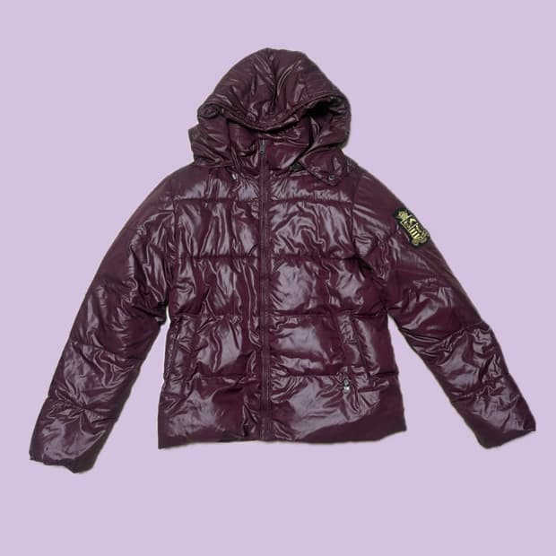 티니위니 자색고구마 패딩 자주색 패딩