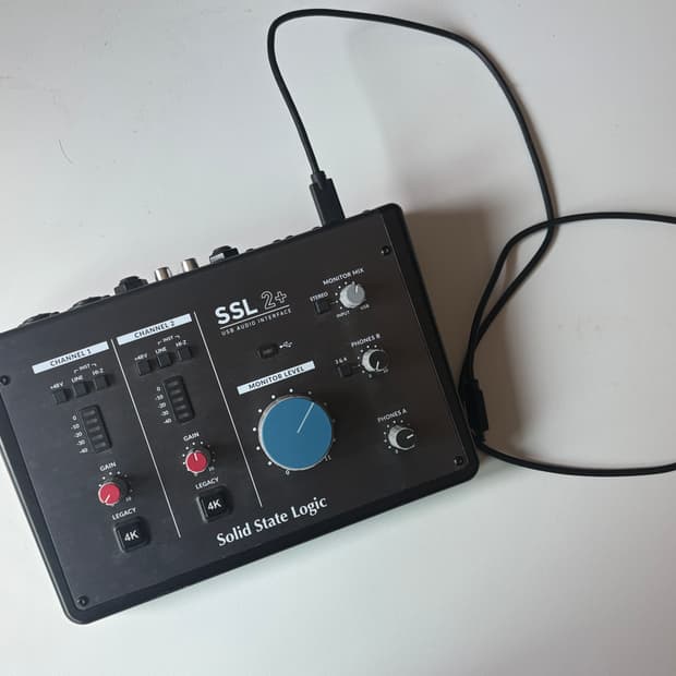 솔리드스테이트로직 SSL 2+ 오인페