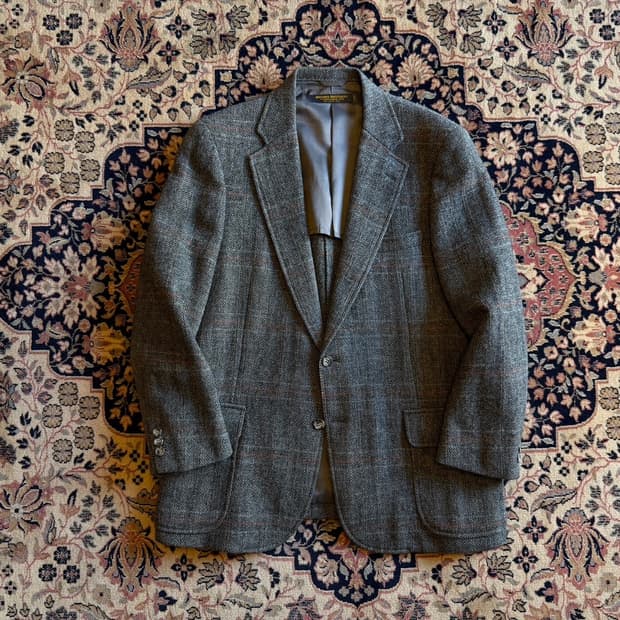 브룩스 브라더스 트위드 자켓 100~105