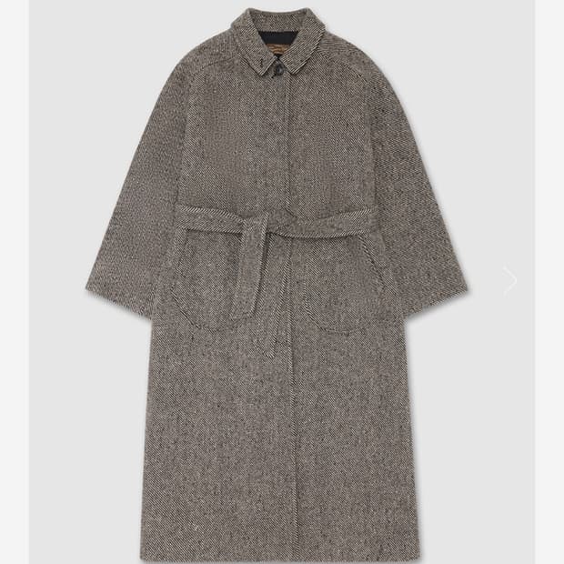 (구매) 얼바닉30 urbanic30 벨티드 데크 코트 트윌