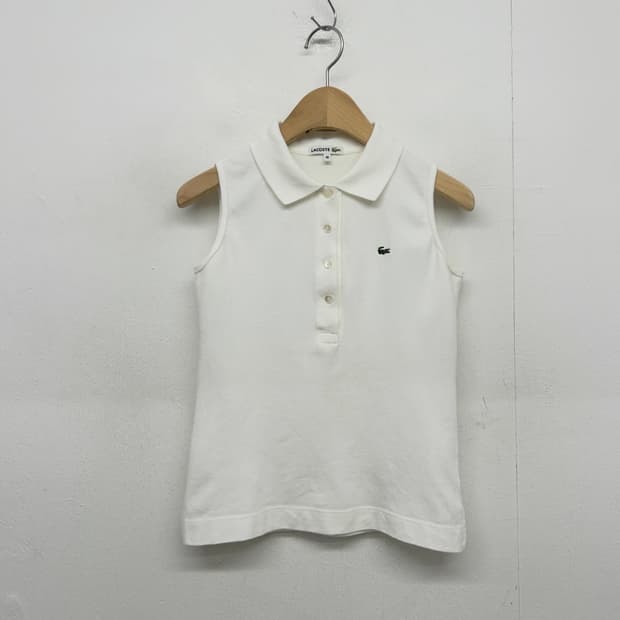 재팬 라코스테 민소매 폴로 셔츠