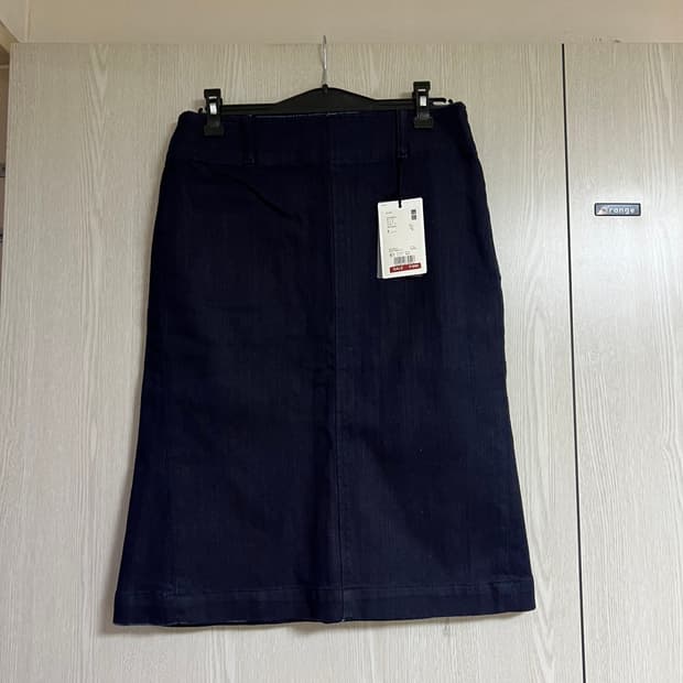유니클로재팬 데님스커트 새상품