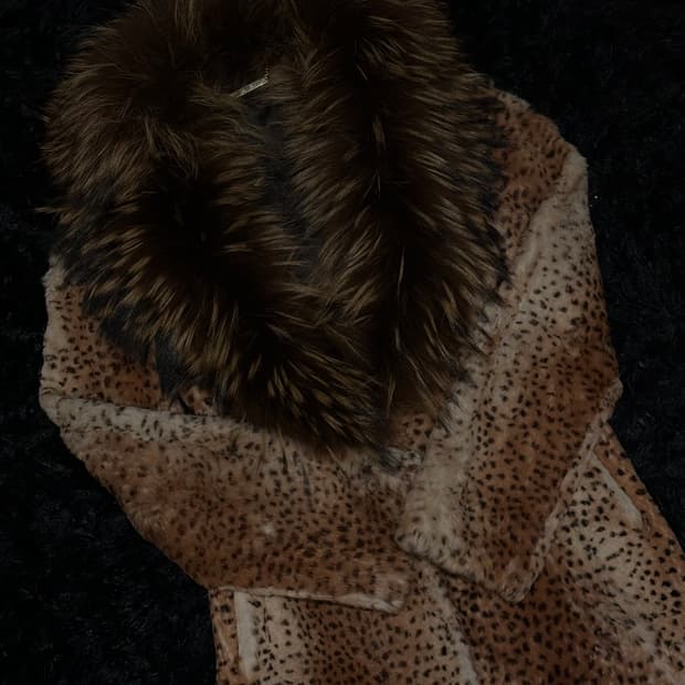 Leopard Fur Jacket