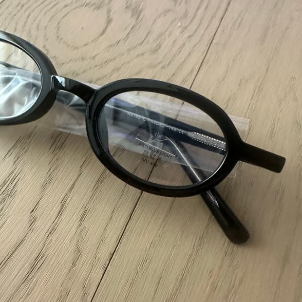 스몰 라운드 밤티 안경(블랙)