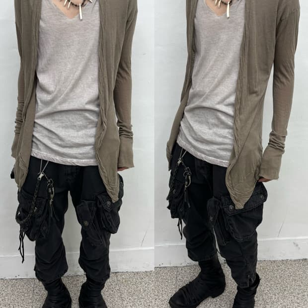 If six was nine desert shade cardigan