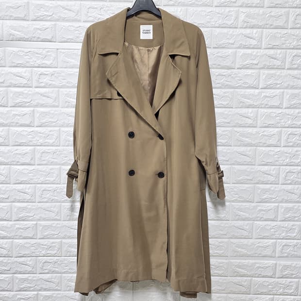 택포) XL 스튜디오 톰보이 트렌치 코트