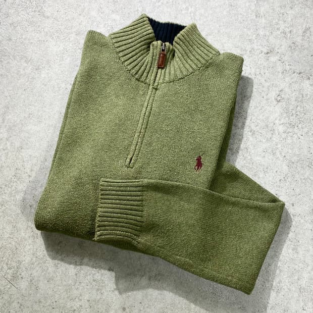 [M] Polo Ralph Lauren 폴로 랄프로렌 하프집업 니트