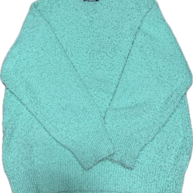 펀프롬펀 푸들 민트 니트