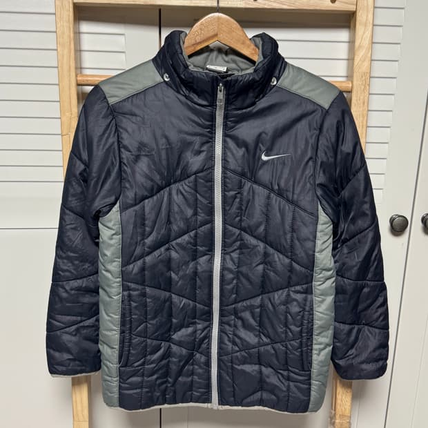 나이키 누빔 점퍼 바람막이 자켓