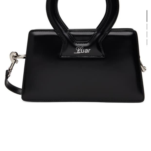 Luar small ana bag black / 루아 스몰 아나백 블랙