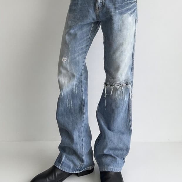 Vintage ERD Thrashed Trim 플레어진