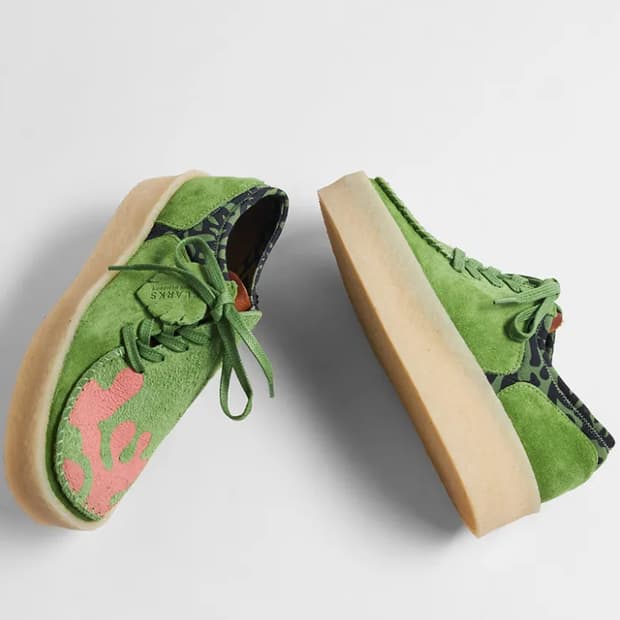 UK9 280 새제품 클락스 오리지널스 x 살레헤 벰버리 왈라비 모카슈즈