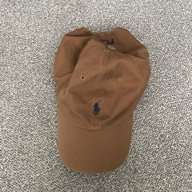 폴로 브라운 볼캡