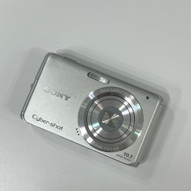 소니 사이버샷 dsc-W180 실버 디지털 카메라