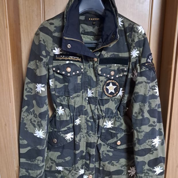에고이스트 야상 자켓 66 흠집 