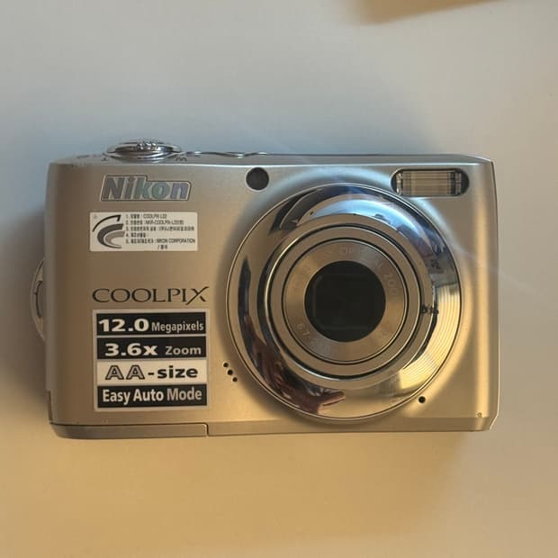 니콘 쿨픽스 L22 디지털카메라 (작례O)