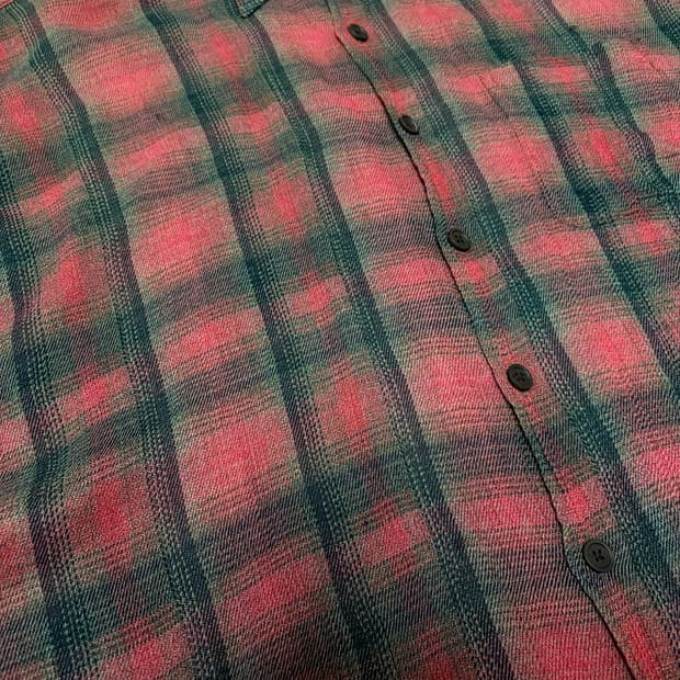 아워레가시 버로우드 셔츠 빅 럼버체크