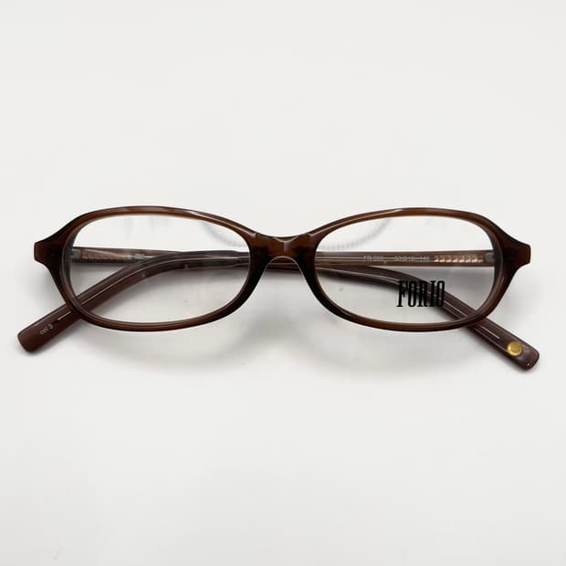 포리오 FORIO 오벌 뿔테 안경