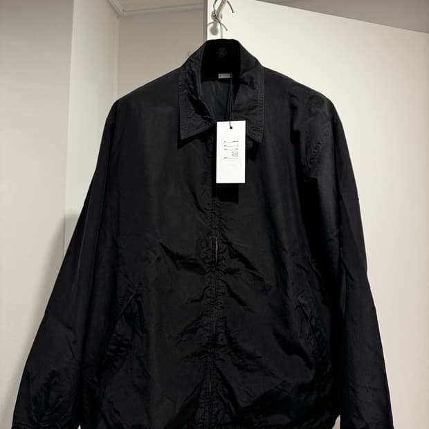 아프레쎄 25ss 실크 타페타 코치자켓 블랙 3사이즈