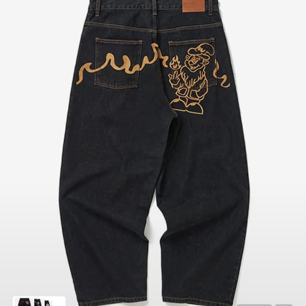 위캔더스 드워프 데님 팬츠