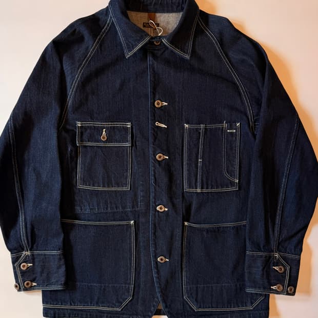 KAPITAL - 12oz Denim CACTUS COVERALL