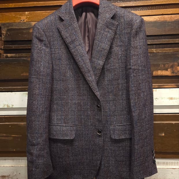 알베로 알파카 트위드자켓 