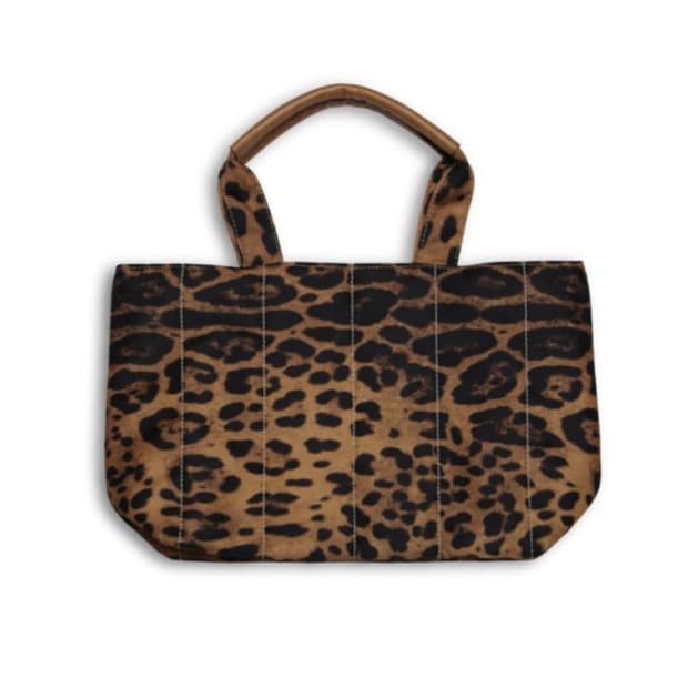 Orange Leopard Tote bag