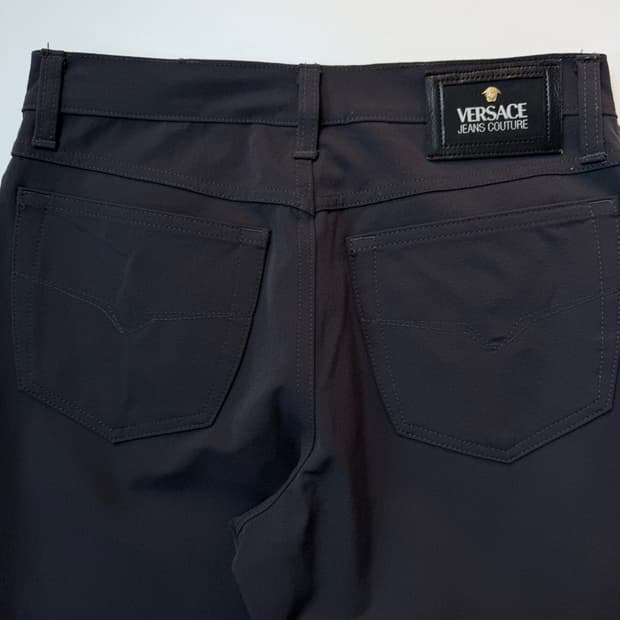 베르사체 진 쿠튀르 팬츠 