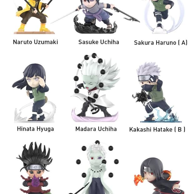 나루토 팝마트 피규어 일괄 판매