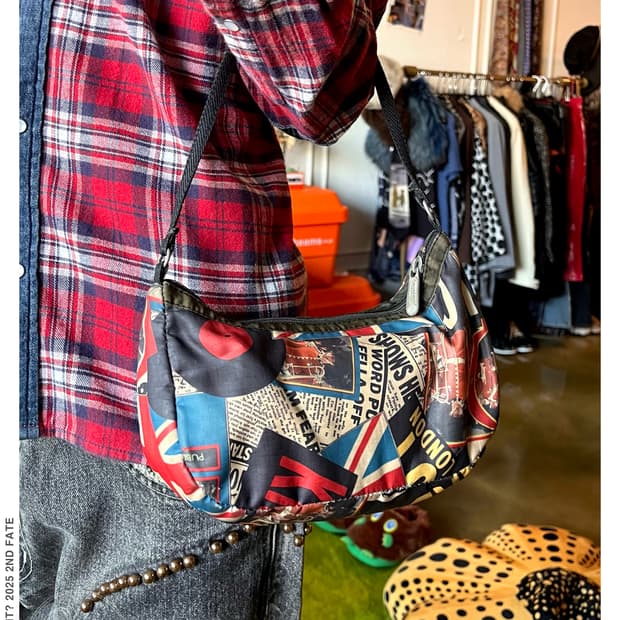 1970-80s Old LeSportsac Archive Mini Bag