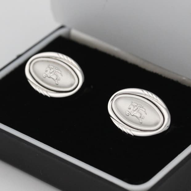 버버리 A+등급 기마로고 남자 명품 커프스 빈티지