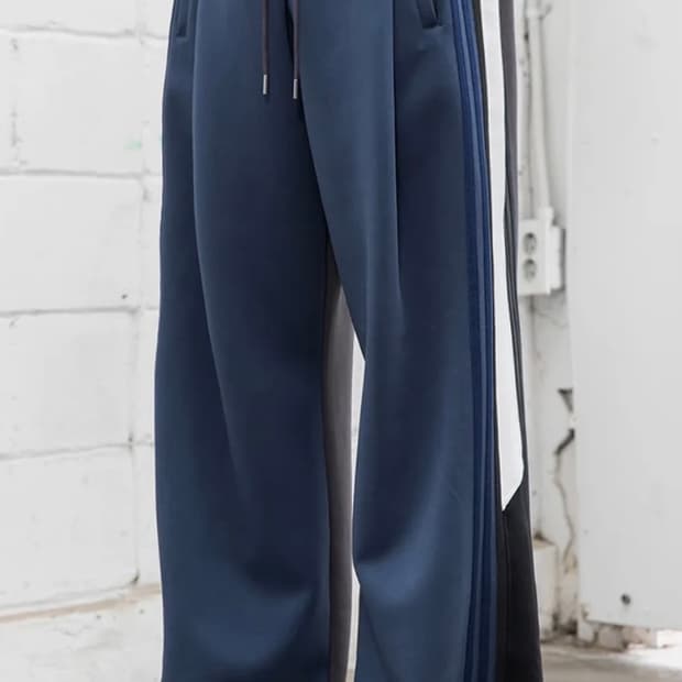 비긴202 폰테 믹시드 컬러 트랙팬츠3사이즈